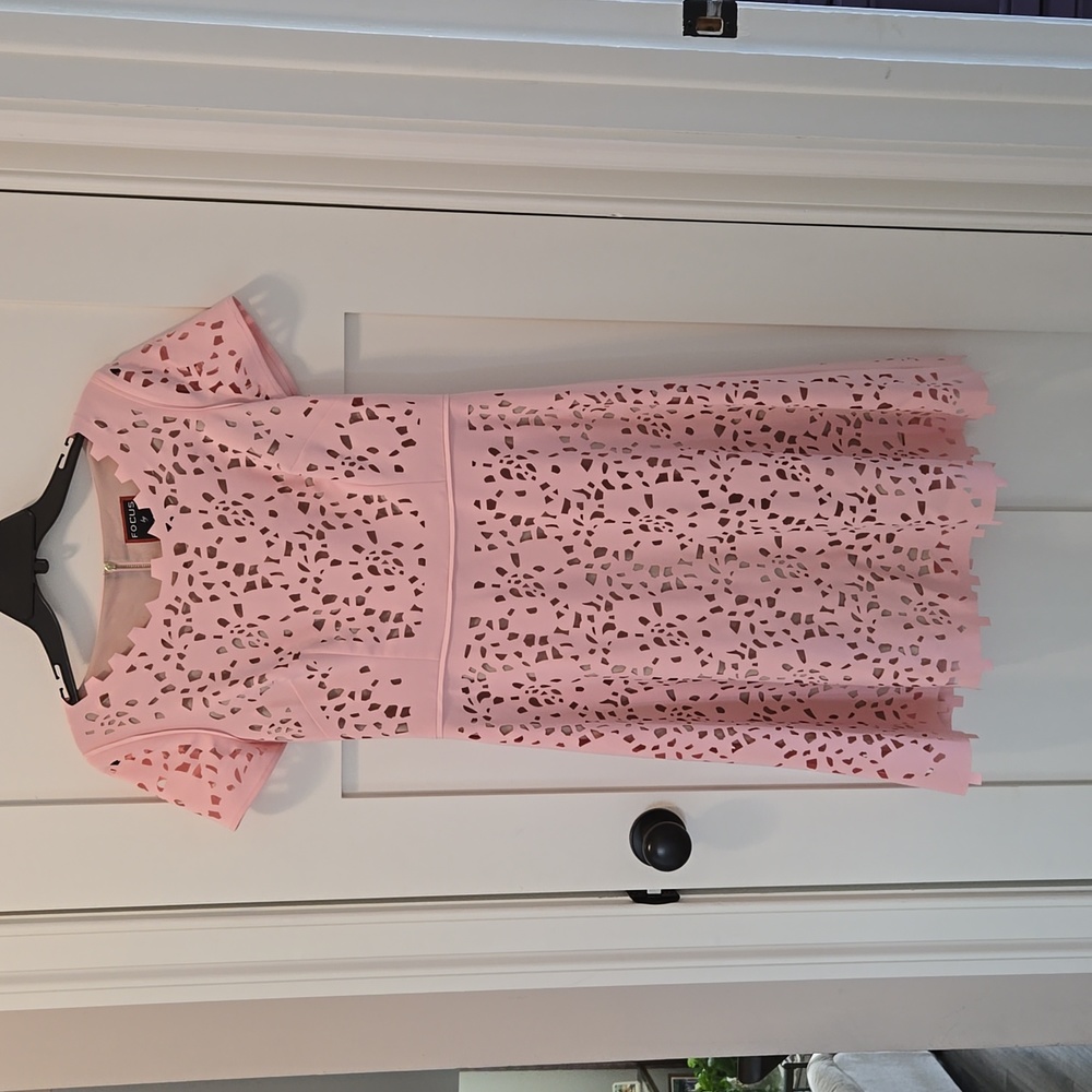 Focus by Shani Laser cut Dress